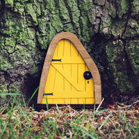 Independent Station Fairy Fairy Gate Fairytale Gate Courtyard Wooden Miniature Fairy Dwarf Gate Tree Decoration - Fun Gifts & More