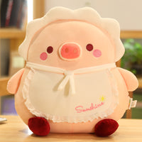 Stuffed Soft Bear Chick Plush Toys Cartoon Animals Penguin Pig Seal Pillow Kids Doll Cushion Children Gift - Fun Gifts & More