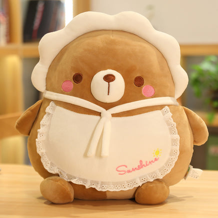 Stuffed Soft Bear Chick Plush Toys Cartoon Animals Penguin Pig Seal Pillow Kids Doll Cushion Children Gift - Fun Gifts & More