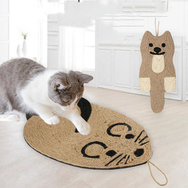 Cat Scratching Board Mouse Sisal Cat Scratching Pad - Fun Gifts & More