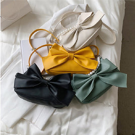 Fashion Design Women Canvas Shoulder Bags Kawaii Girls Bowknot Crossbody Bags - Fun Gifts & More