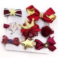 Baby baby headwear set Christmas gift box - Fun Gifts & More