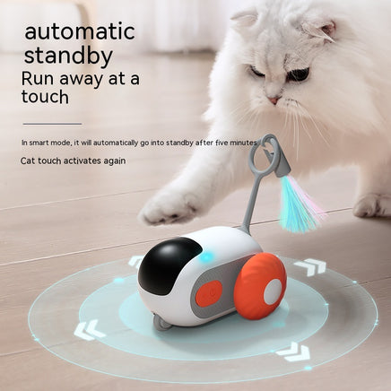 Remote Control Interactive Cat Car Toy USB Charging Chasing Automatic Self-moving Remote Smart Control Car Interactive Cat Toy Pet Products - Fun Gifts & More