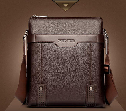 Fashion PU Leather Men Messenger Bags - Fun Gifts & More