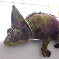 Simulation Reptiles Lizard Chameleon Plush Toys High Quality Personality Animal Doll Pillow For Kids Birthday Novelty Gifts - Fun Gifts & More