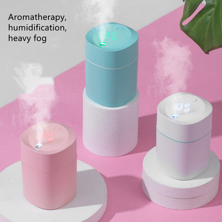 Mini Humidifier With LED Night Light, Cool Mist Humidifier, USB Personal Desktop Humidifier For Car Home Mini Mist Maker With Colorful Night USB Sprayer Essential Oil Diffuser Air Purifier - Fun Gifts & More