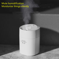 Mini Humidifier With LED Night Light, Cool Mist Humidifier, USB Personal Desktop Humidifier For Car Home Mini Mist Maker With Colorful Night USB Sprayer Essential Oil Diffuser Air Purifier - Fun Gifts & More