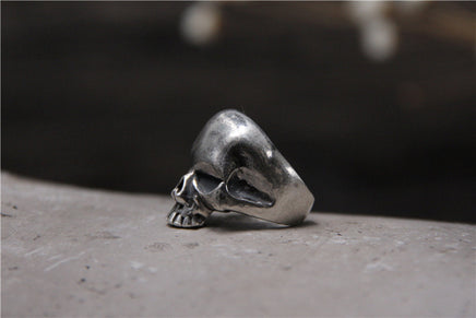 Silver S925 Sterling Silver Personalized Skull Ring - Fun Gifts & More