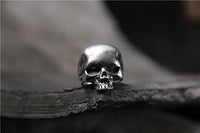 Silver S925 Sterling Silver Personalized Skull Ring - Fun Gifts & More