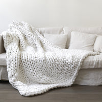 Nordic Thick Wool Hand-woven Blanket - Fun Gifts & More