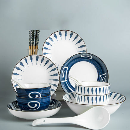 Ceramic Japanese Style Set Household Gift - Fun Gifts & More