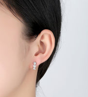 Sterling silver flower earrings - Fun Gifts & More