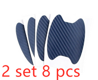 4pcs Set Of Door Stickers Carbon Fiber Scratch-resistant Car Handle Stickers - Fun Gifts & More