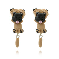 Animal Soft Clay Three-dimensional Cartoon Earrings - Fun Gifts & More