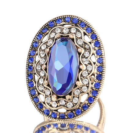 Retro Popular Fashion Oval Ring For Women - Fun Gifts & More