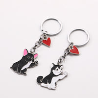 American Cute Fashion Pet Waving Dog Keychain Pendant - Fun Gifts & More