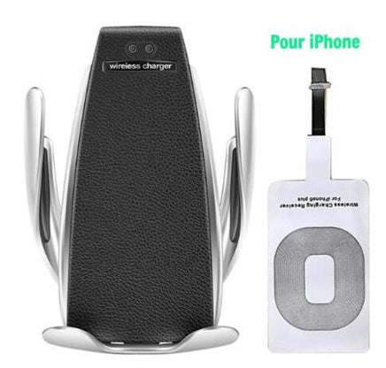 Car Wireless Charger 10W Induction Car Fast Wireless Charging With Car Phone Holder S5 - Fun Gifts & More