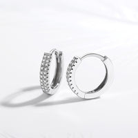 Sterling Silver Rhinestone Earrings - Fun Gifts & More