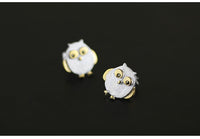 Owl Sterling Silver Earrings - Fun Gifts & More