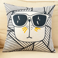 Cute cat pillowcases 45 cm x 45 cm