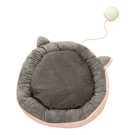 Kitty Cat Bed with Ball - Fun Gifts & More