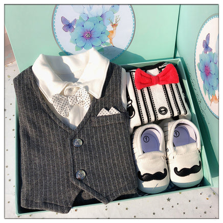 Gift Set Boxed Male Baby Clothes Gift Package 0-March - Fun Gifts & More