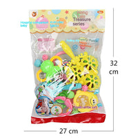 Baby Toys 3-6-12 Months Newborn Rattle 0-1 Year Old Baby Early Childhood Education Toddler Rattle Teether - Fun Gifts & More