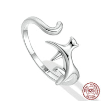 Simple Cute Cute Cat Ring - Fun Gifts & More