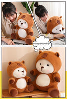 Cute Internet Celebrity Capybara Transformation Bear Plush Toy - Fun Gifts & More