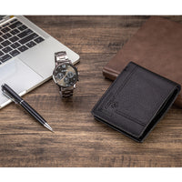 Men's Gift Set Beautifully Wrapped Watch  Wallet Pen Set - Fun Gifts & More