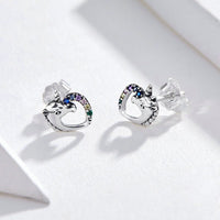 Sterling Silver S925 Stud Earrings - Fun Gifts & More