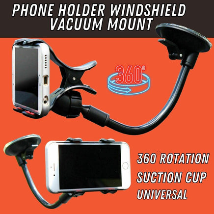 360 Car Rearview Mirror Rotation Adjustable Phone Holder Mount Multifunction - Fun Gifts & More