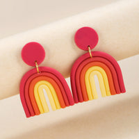 Wave Women's Simia Polymer Clay U-Shaped Earrings - Fun Gifts & More