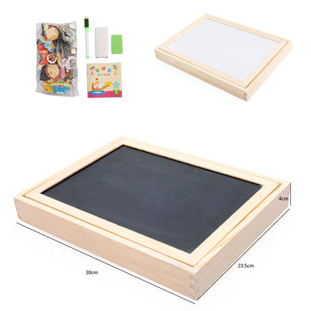 Multifunctional Magnetic Kids Puzzle Drawing Board Educational Toys Learning Wooden Puzzles Toys For Children Gift - Fun Gifts & More