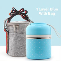 A Portable Stainless Steel Lunch Box - Fun Gifts & More