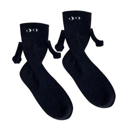 Magnetic Holding Hands Couple Socks - Fun Gifts & More