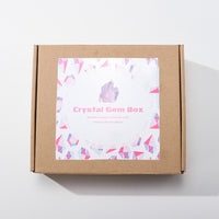 Natural Crystal Raw Stone Ore Gift Set - Fun Gifts & More