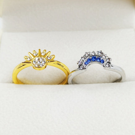 Sun And Moon Couple Rings - Fun Gifts & More