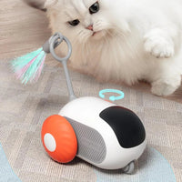 Remote Control Interactive Cat Car Toy USB Charging Chasing Automatic Self-moving Remote Smart Control Car Interactive Cat Toy Pet Products - Fun Gifts & More