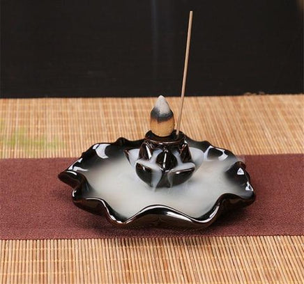 Black Ceramic Incense Burner - Fun Gifts & More