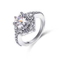 Popular zircon rhinestone crystal ring - Fun Gifts & More