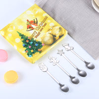 Cartoon spoon Christmas spoon gift cutlery set - Fun Gifts & More