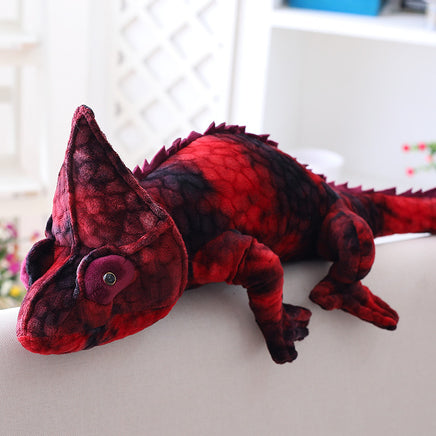 Simulation Reptiles Lizard Chameleon Plush Toys High Quality Personality Animal Doll Pillow For Kids Birthday Novelty Gifts - Fun Gifts & More