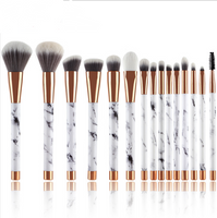 Marble makeup brush set kit - Fun Gifts & More