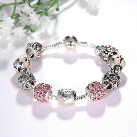 Silver Charm Bracelet - Fun Gifts & More