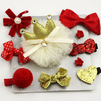 Baby baby headwear set Christmas gift box - Fun Gifts & More