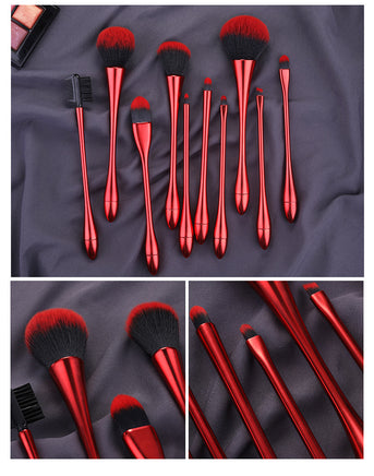 Small waist makeup brush set beauty tools - Fun Gifts & More