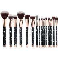 Marble makeup brush set kit - Fun Gifts & More