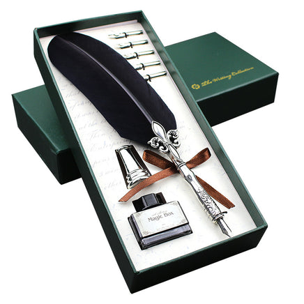 Household Simple Feather Pen Gift Set - Fun Gifts & More