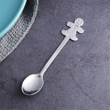 Cartoon spoon Christmas spoon gift cutlery set - Fun Gifts & More